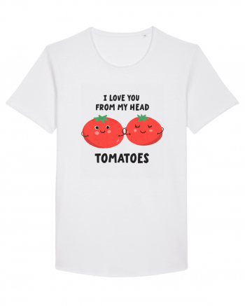 I Love You From My Head Tomatoes White