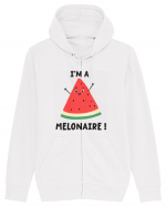 I'm a Melonaire! Hanorac cu fermoar Unisex Connector