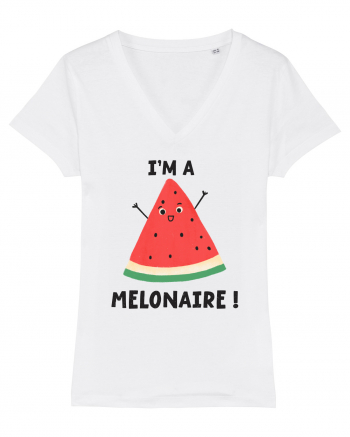 I'm a Melonaire! White