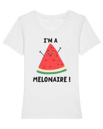 I'm a Melonaire! White