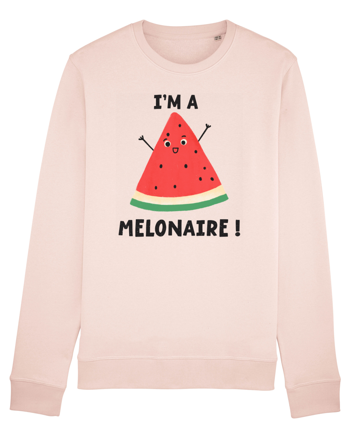 Bluză mânecă lungă Unisex Rise Candy Pink