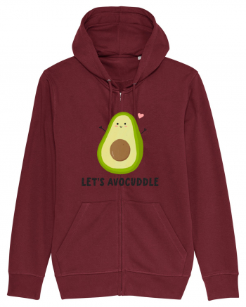 Let's Avocuddle Burgundy