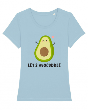 Let's Avocuddle Sky Blue