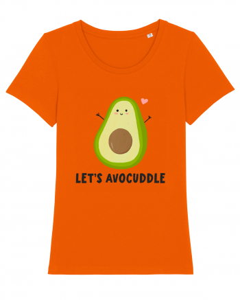 Let's Avocuddle Bright Orange