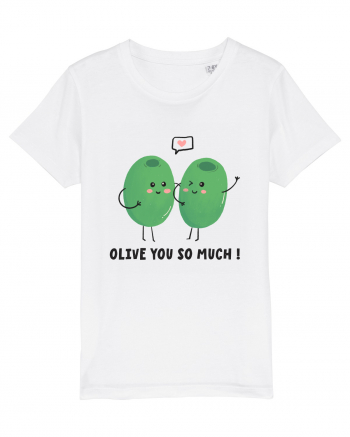 Olive You So Much! White