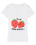 You Are Berry Special! Tricou mânecă scurtă guler V Damă Evoker