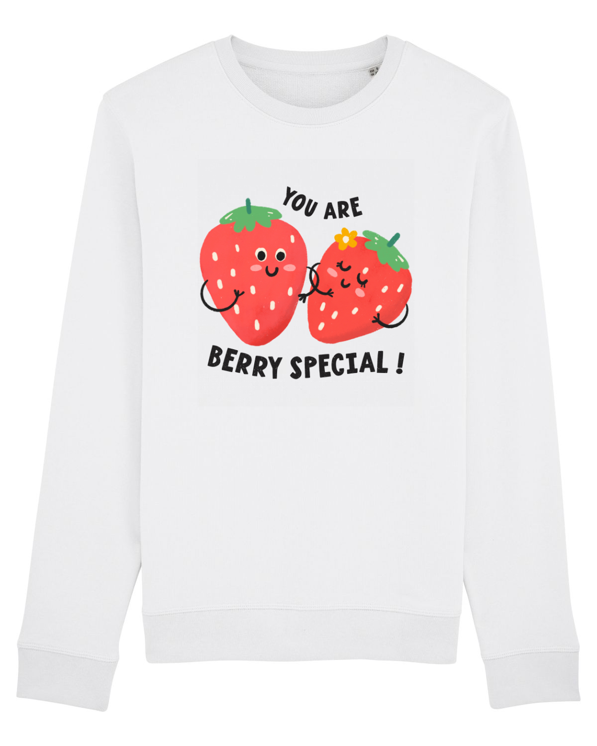 Bluză mânecă lungă Unisex Rise White