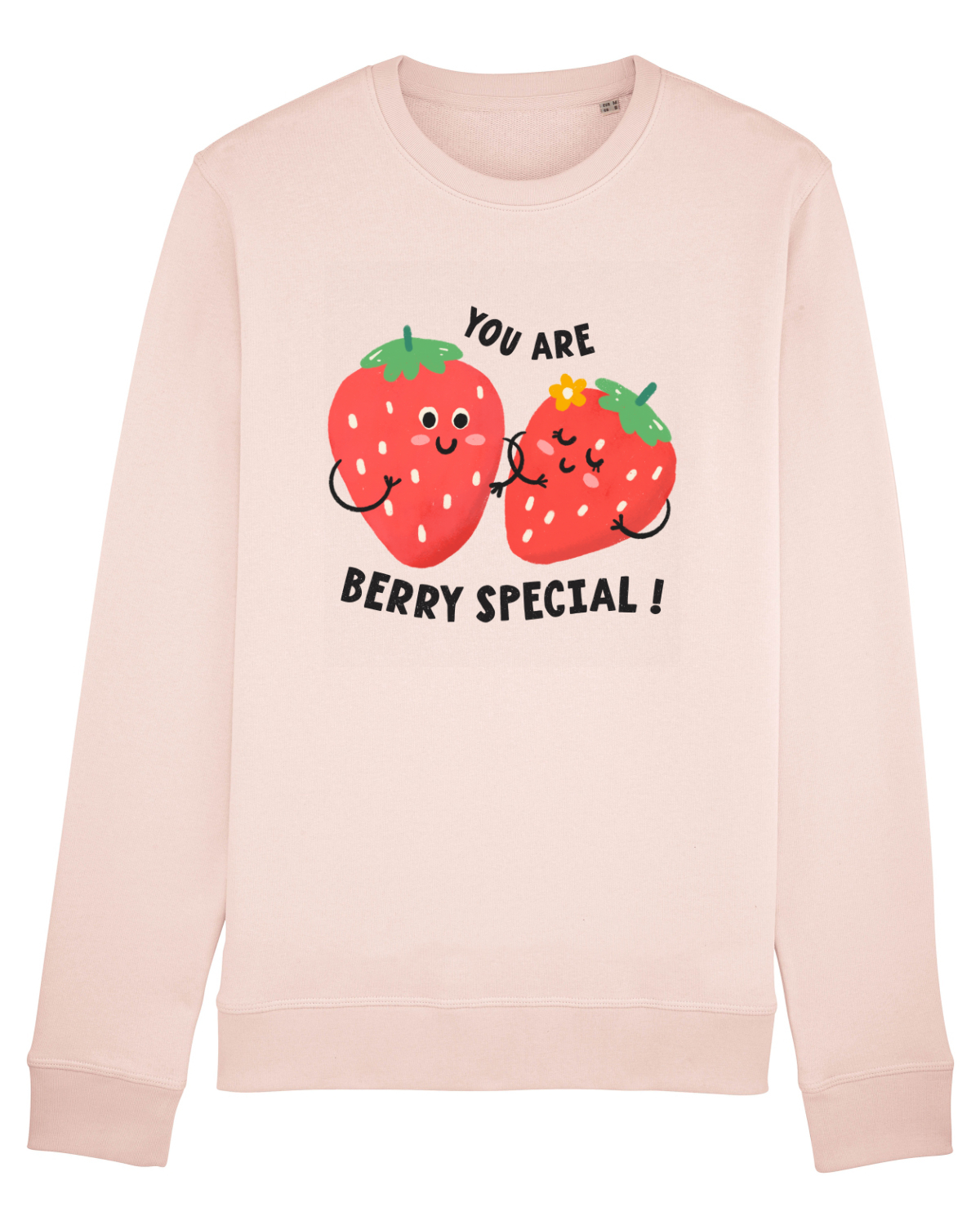 Bluză mânecă lungă Unisex Rise Candy Pink