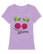 You Make My Heart Beet Faster Tricou mânecă scurtă guler larg fitted Damă Expresser