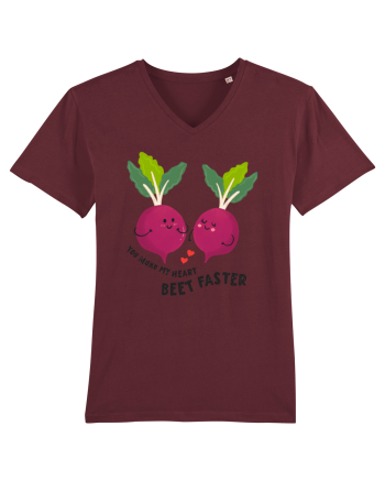 You Make My Heart Beet Faster Burgundy