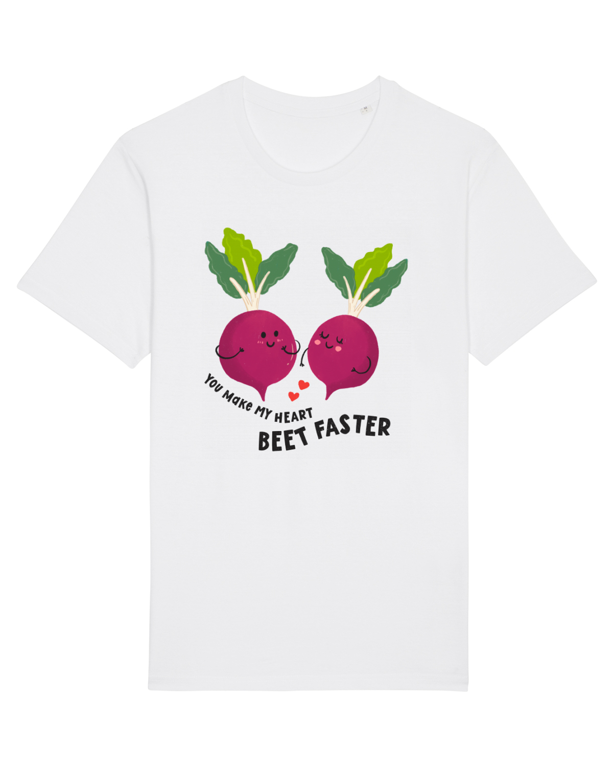 Tricou mânecă scurtă Unisex Rocker White