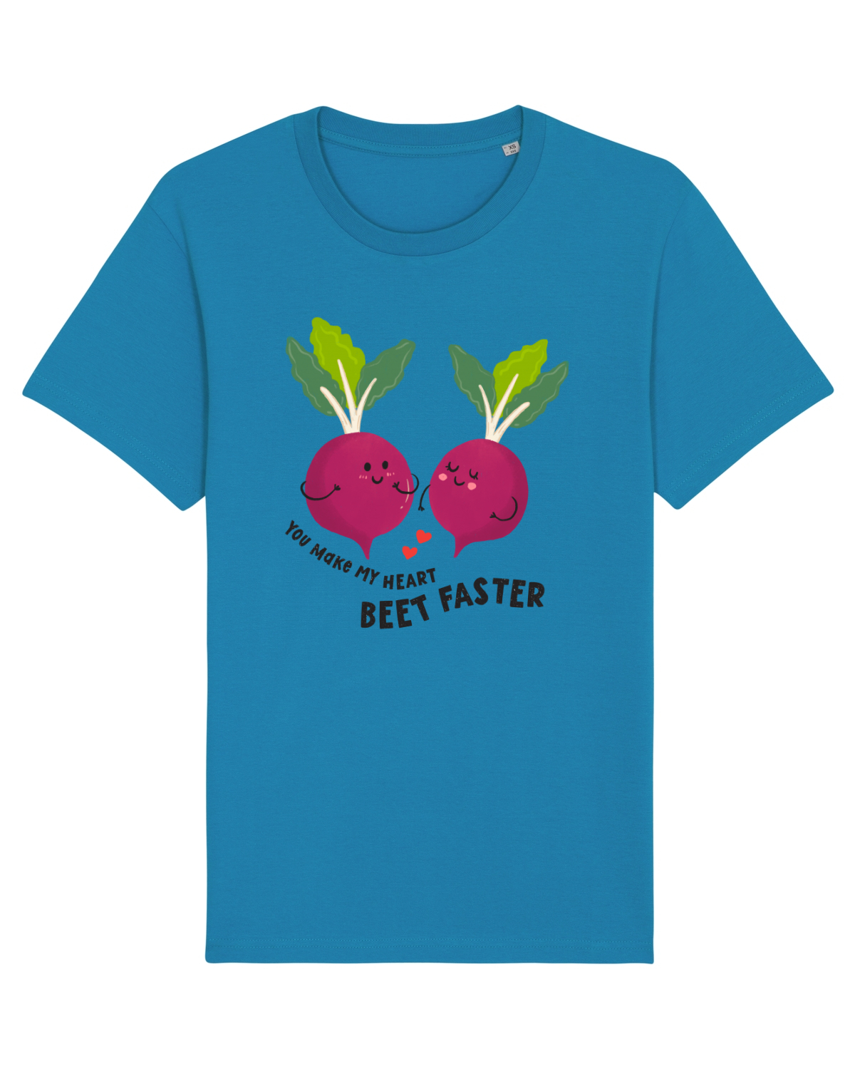 Tricou mânecă scurtă Unisex Rocker Azur