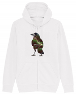 Crow Nature Hanorac cu fermoar Unisex Connector