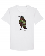 Crow Nature Tricou mânecă scurtă guler larg Bărbat Skater