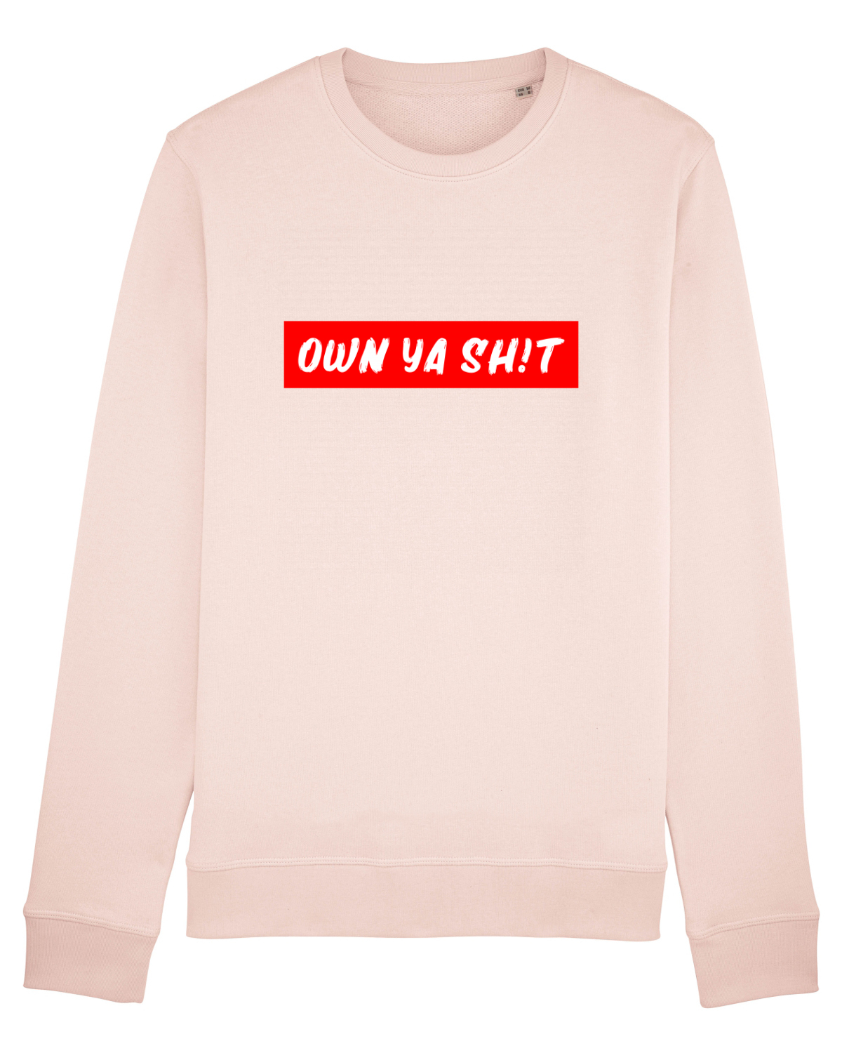 Bluză mânecă lungă Unisex Rise Candy Pink