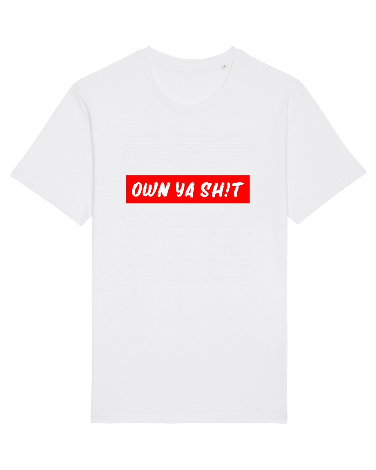Tricou mânecă scurtă Unisex Rocker White