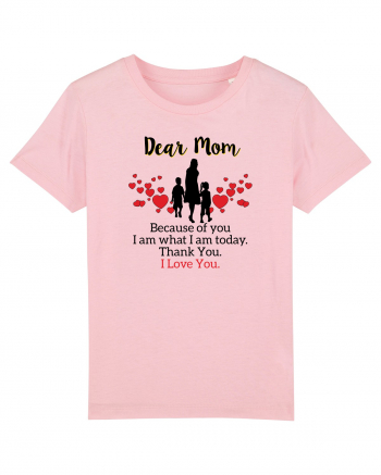 Dear Mom Cotton Pink