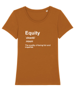 Equity Tricou mânecă scurtă guler larg fitted Damă Expresser