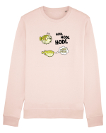 HODL HODL HODL Bluză mânecă lungă Unisex Rise
