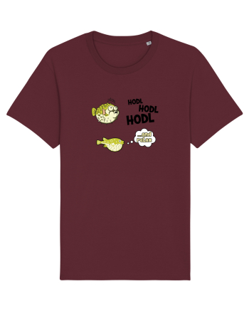 HODL HODL HODL Burgundy
