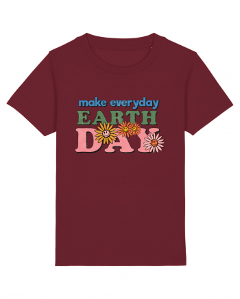 Make Everyday Earth Day Burgundy