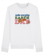 Make Everyday Earth Day Bluză mânecă lungă Unisex Rise