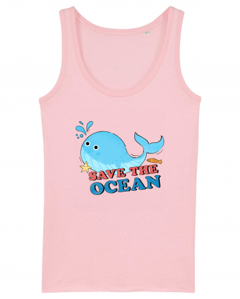 Save the Ocean Cotton Pink