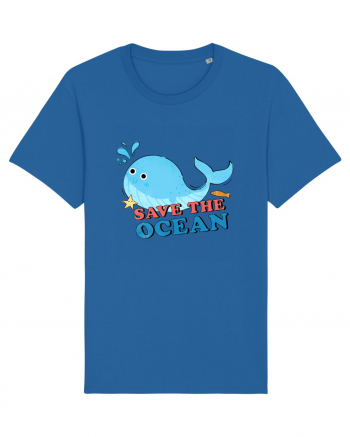 Save the Ocean Royal Blue