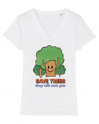 Save Trees, They will Save You White