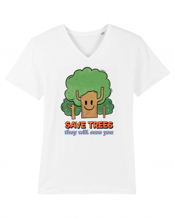 Save Trees, They will Save You White