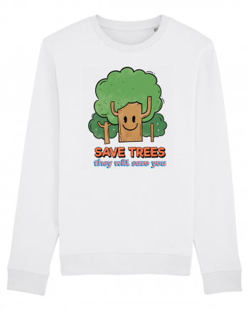 Save Trees, They will Save You White