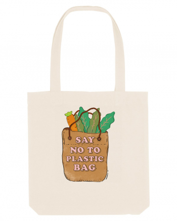 Say No to Plastic Bag Natural