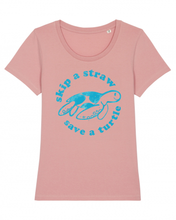 Skip a Straw Save a Turtle Canyon Pink