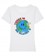 There is No Planet B Tricou mânecă scurtă guler larg fitted Damă Expresser