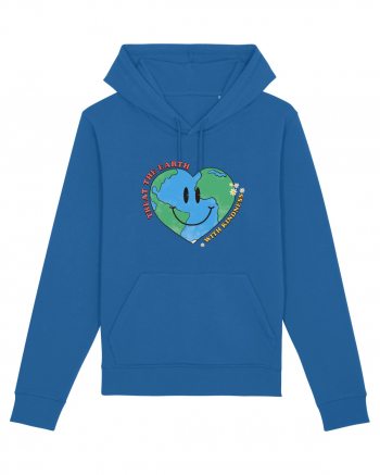 Treat the Earth with Kindness Royal Blue