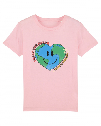 Treat the Earth with Kindness Cotton Pink