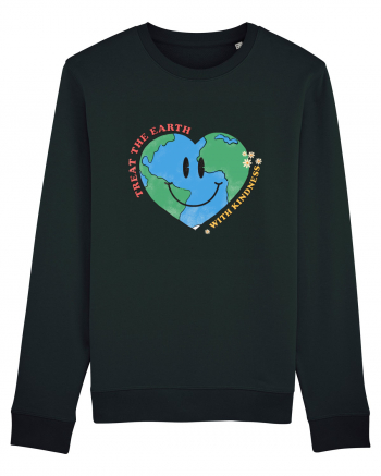 Treat the Earth with Kindness Black