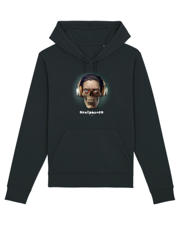 Craniu cu căști- skullphones 01 ochi Black