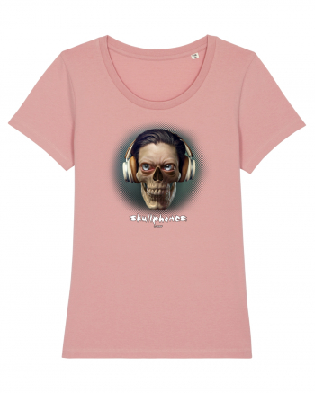 Craniu cu căști- skullphones 01 ochi Canyon Pink