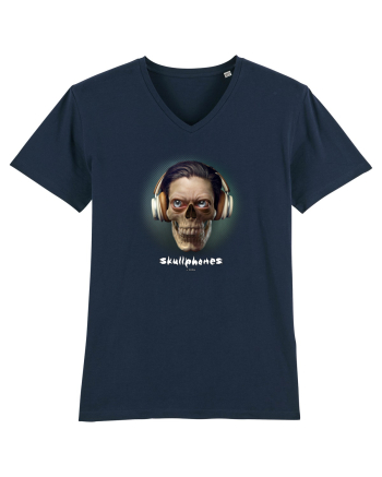 Craniu cu căști- skullphones 01 ochi French Navy