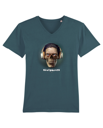 Craniu cu căști- skullphones 01 ochi Stargazer