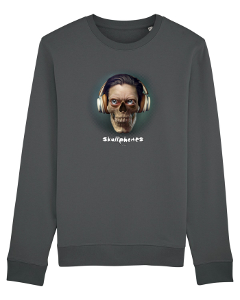 Craniu cu căști- skullphones 01 ochi Anthracite