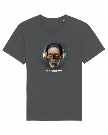 Craniu cu căști- skullphones 01 ochi Anthracite