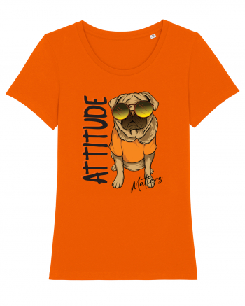 Cu atitudine - Attitude matters Bright Orange