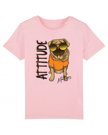 Cu atitudine - Attitude matters Cotton Pink