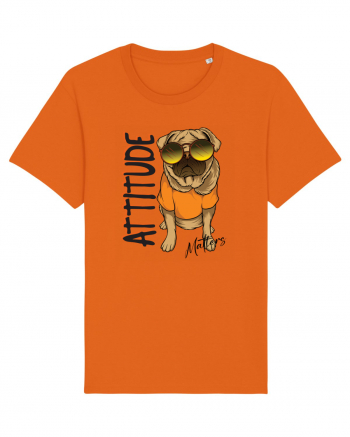 Cu atitudine - Attitude matters Bright Orange