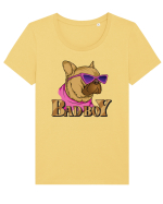 Cu atitudine - Bad boy Tricou mânecă scurtă guler larg fitted Damă Expresser