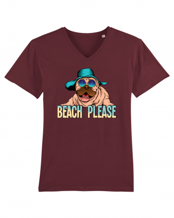 Cu atitudine - Beach please Burgundy