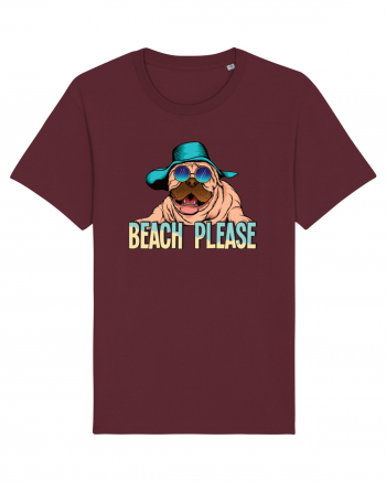 Cu atitudine - Beach please Burgundy