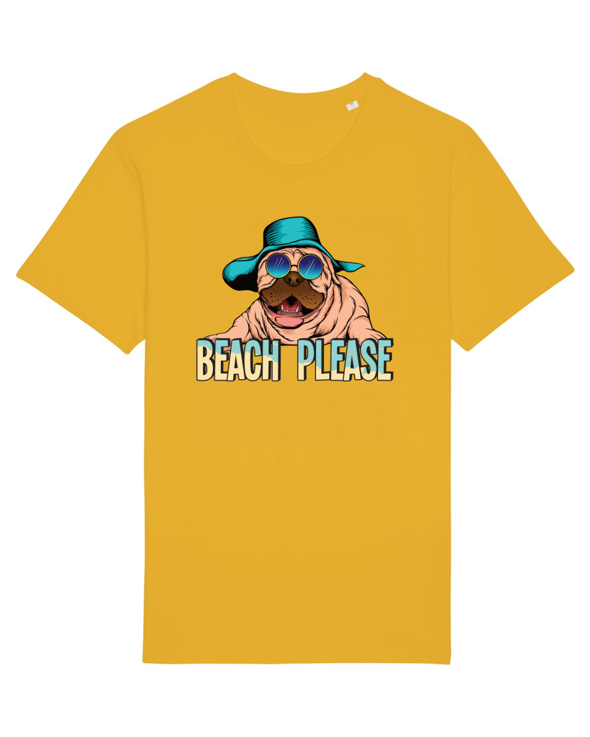 Tricou mânecă scurtă Unisex Rocker Spectra Yellow